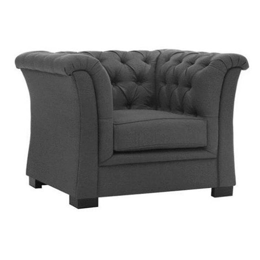 Chester Hill Sectional Sofa Single Seater in Black Color