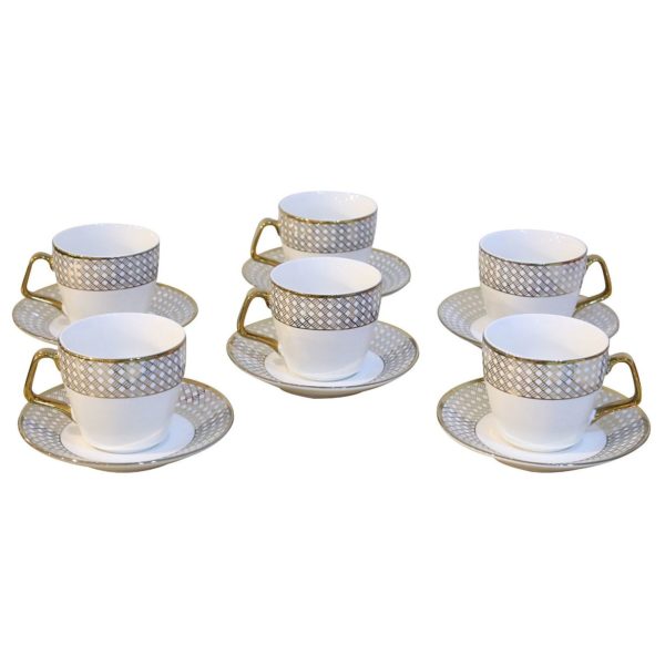 HomeStyle 12 Pieces Cup & Saucer Set 200cc HomeStyle 12 Pieces Cup & Saucer Set 200cc
