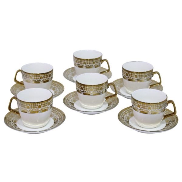 HomeStyle 12 Pieces Cup & Saucer Set 200 cc HomeStyle 12 Pieces Cup & Saucer Set 200 cc