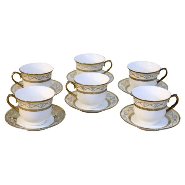HomeStyle 12 Pieces Cup & Saucer Set 200cc HomeStyle 12 Pieces Cup & Saucer Set 200cc