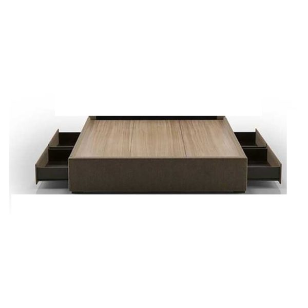Four-Drawer Storage Super King Bed without Mattress Charcoal Grey Four-Drawer Storage Super King Bed without Mattress Charcoal Grey