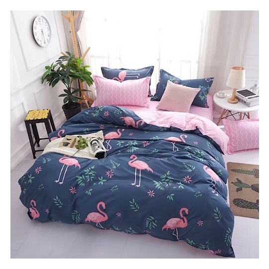 Deals For Less Pink Flamingo King 6 pcs Comforter Set Deals For Less Pink Flamingo King 6 pcs Comforter Set
