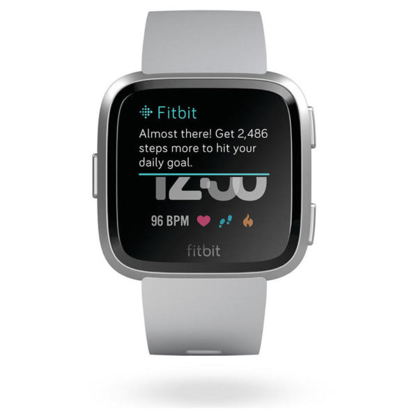 Fitbit Versa Fitness Watch - Grey/Silver Fitbit Versa Fitness Watch - Grey/Silver