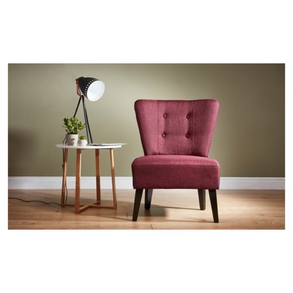 Buy Accent Chair Maroon – Price, Specifications & Features | Sharaf DG