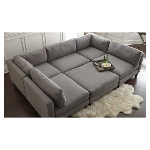 Chelsea Modular Sectional in Graphite Color Chelsea Modular Sectional in Graphite Color