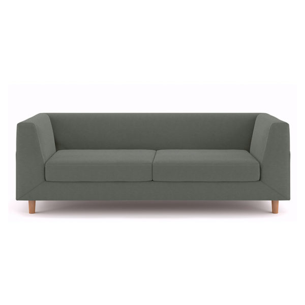 Rubik Sofa Three Seater Sofa in Charcoal Grey Color Rubik Sofa Three Seater Sofa in Charcoal Grey Color