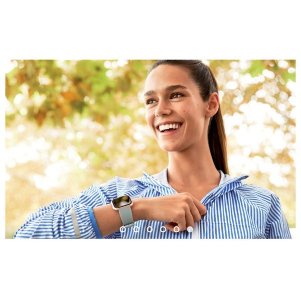 Fitbit Versa Fitness Watch - Grey/Silver Fitbit Versa Fitness Watch - Grey/Silver