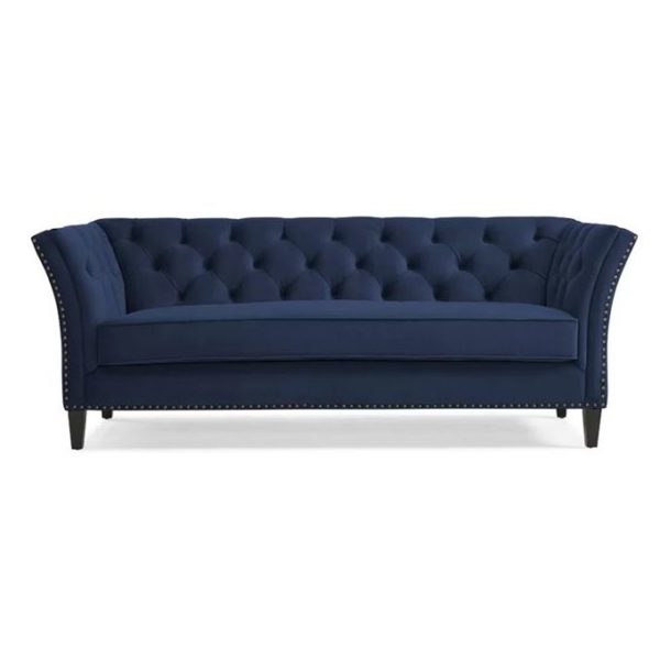 Gilmore Chesterfield Sofa in Navy Blue Color Gilmore Chesterfield Sofa in Navy Blue Color