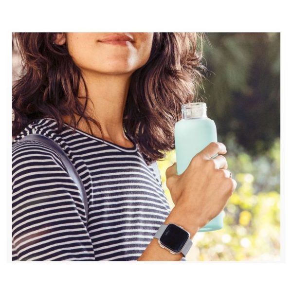 Fitbit Versa Fitness Watch - Grey/Silver Fitbit Versa Fitness Watch - Grey/Silver