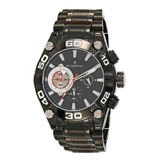 Philippe Moraly MC1333BBW Mens Watch