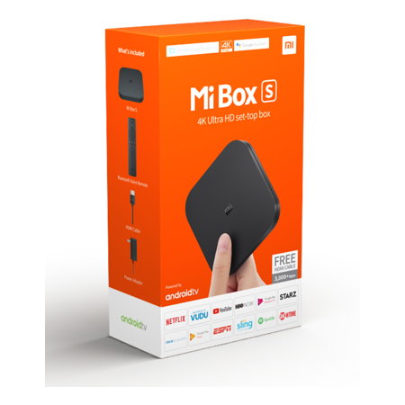 Xiaomi Mi Box S 4K Ultra HD Set-Up Box Black