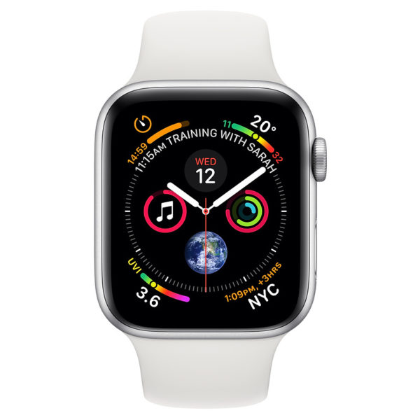 apple watch series 4 stainless steel white band