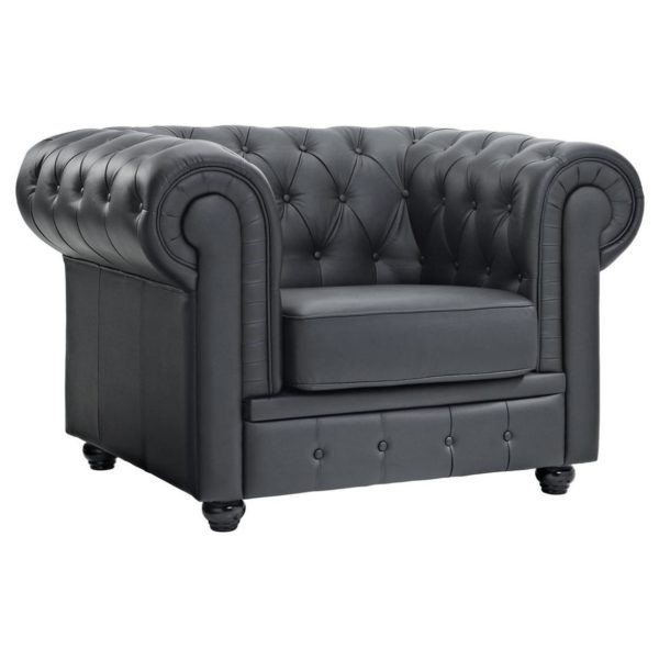 Ingles Sofa Sets 5 - Seater ( 3+1+1 ) in Black Color Ingles Sofa Sets 5 - Seater ( 3+1+1 ) in Black Color