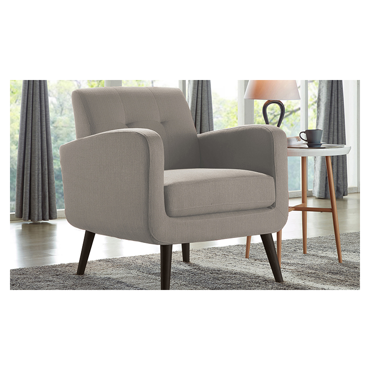 AtoZ Carson Carrington Keflavik Mid-century Arm Chair Grey