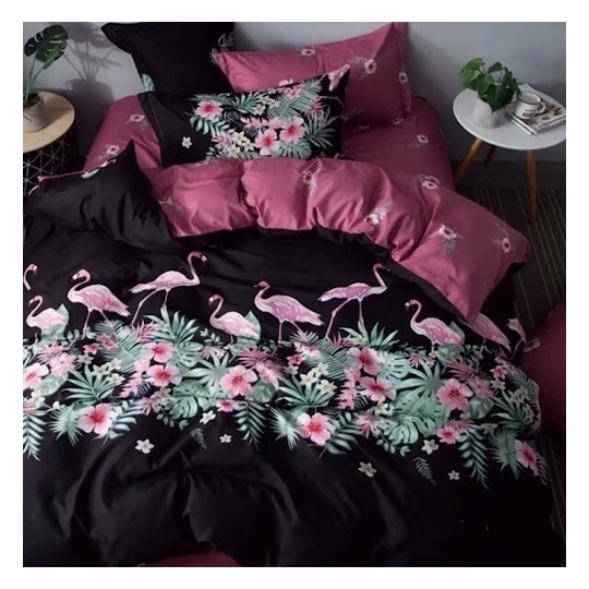 Deals For Less Flamingo Design King 6 pcs Comforter Set Deals For Less Flamingo Design King 6 pcs Comforter Set