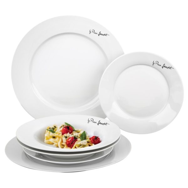 Lamart Cutlery Set 24Pcs + Round Plates Dine 6Pcs Lamart Cutlery Set 24Pcs + Round Plates Dine 6Pcs