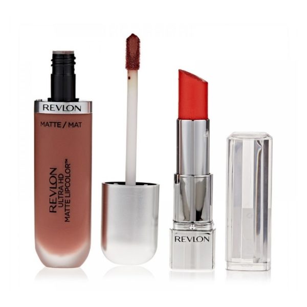 Revlon Ultra HD Lipstick Geranium & Ultra HD Matte Lipcolor Forever Promo Pack Revlon Ultra HD Lipstick Geranium & Ultra HD Matte Lipcolor Forever Promo Pack