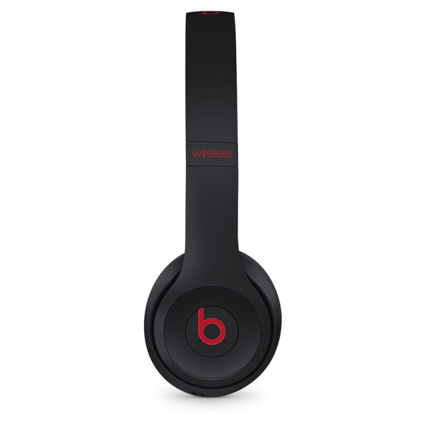 Beats Solo3 Wireless On-Ear Headphones - The Beats Decade Collection - Defiant Black-Red Beats Solo3 Wireless On-Ear Headphones - The Beats Decade Collection - Defiant Black-Red