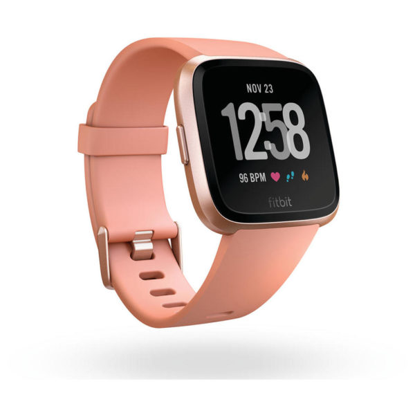 Fitbit Versa Fitness Watch - Peach/Rose Gold Fitbit Versa Fitness Watch - Peach/Rose Gold