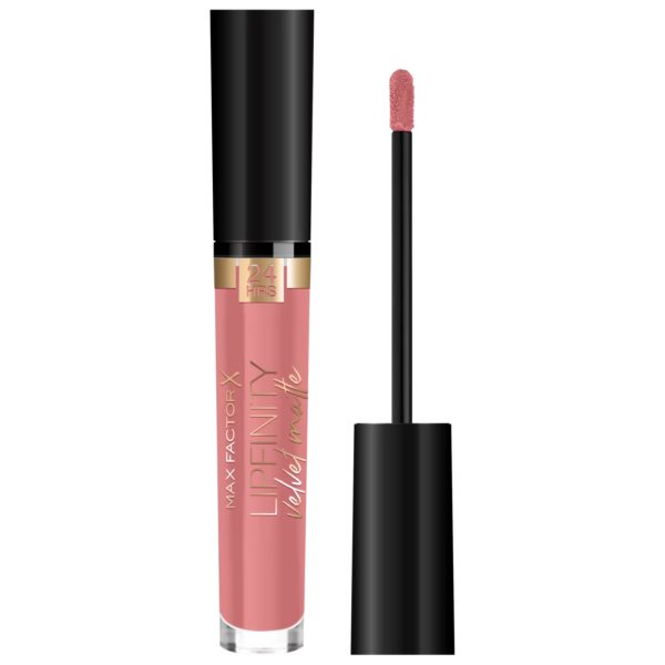 Max Factor Lipfinity Velvet Matte Liquid Lipstick 045 Posh Pink 4ml Max Factor Lipfinity Velvet Matte Liquid Lipstick 045 Posh Pink 4ml
