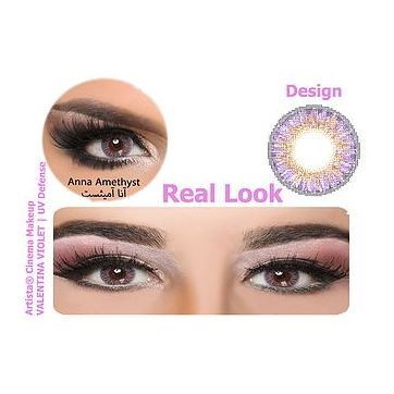 Artista Eye Lens with UV Def. Anna Amethyst Artista Eye Lens with UV Def. Anna Amethyst