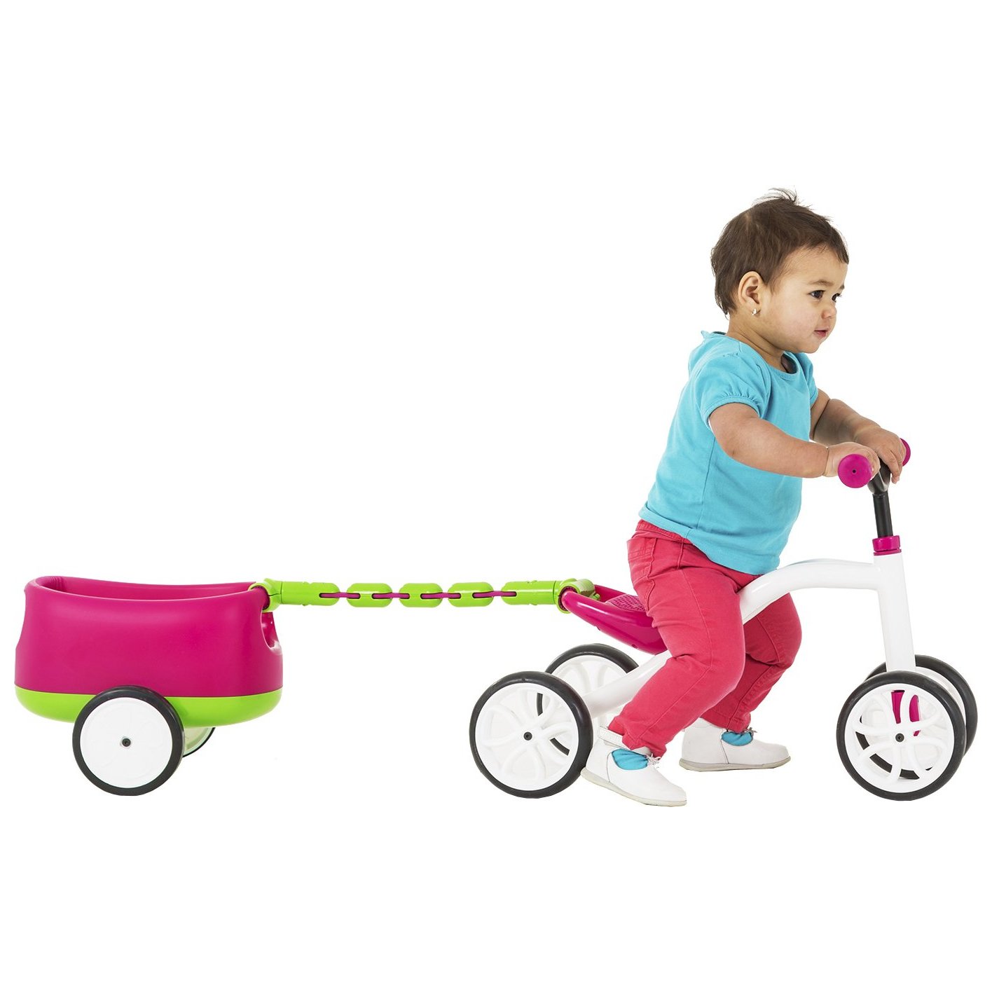 Chillafish CPQT01PIN Combo Quadie+Trailie – Pink