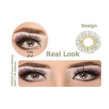 Artista Eye Lens with UV Def Grey Artista Eye Lens with UV Def Grey