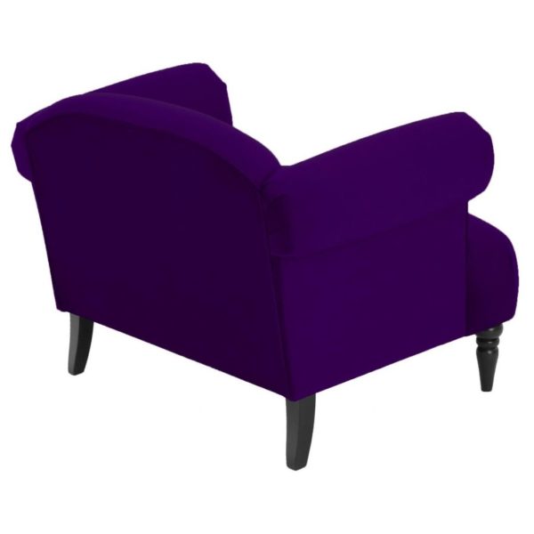 Galaxy Design Claudia Love Single Seat Sofa Purple