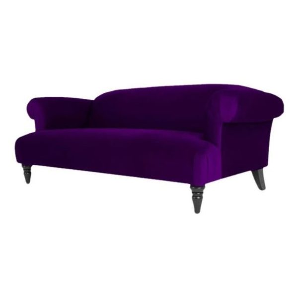 Galaxy Design Claudia 3 Seater Sofa Purple