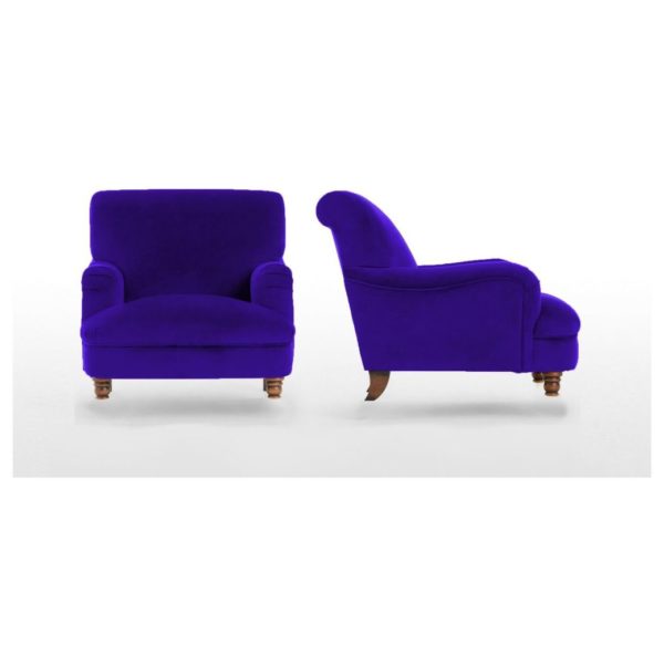 Galaxy Design Nomi Series Single Seat Sofa Purple