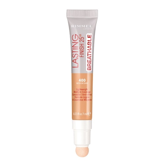 Rimmel London Lasting Finish Breathable Concealer Shade 400 Medium Dark Rimmel London Lasting Finish Breathable Concealer Shade 400 Medium Dark
