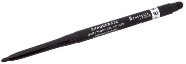 Rimmel London 61261 Exaggerate Waterproof Eye Definer 261 Noir A Black Shade Rimmel London 61261 Exaggerate Waterproof Eye Definer 261 Noir A Black Shade