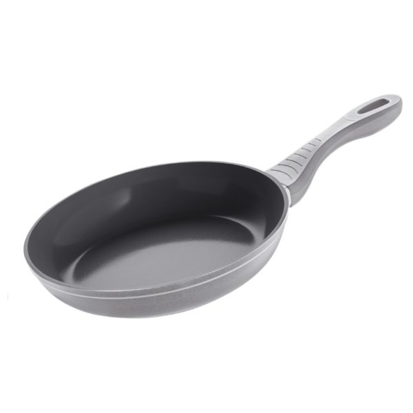 Lamart Cast Ceramic Frypan 22cm Silver/Black LT1086 Lamart Cast Ceramic Frypan 22cm Silver/Black LT1086
