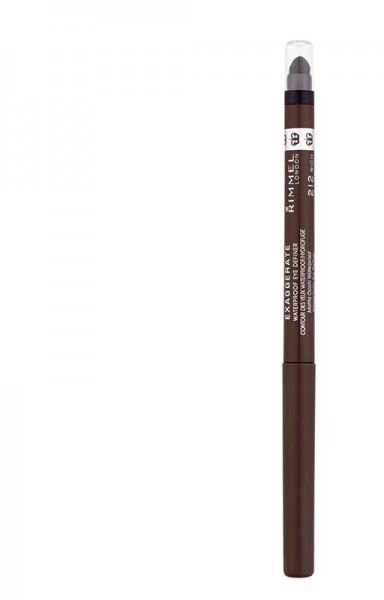 Rimmel London 61212 Exaggerate Waterproof Eye Definer 212 Rich Brown A Medium Brown Shade Rimmel London 61212 Exaggerate Waterproof Eye Definer 212 Rich Brown A Medium Brown Shade
