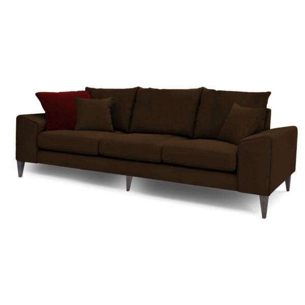 Galaxy Design Quartz 3 Seater Sofa Brown Price Galaxy Design Quartz 3 Seater Sofa
