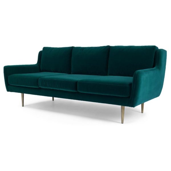 Galaxy Design Simon 3 Seater Sofa Sea Green Price Simon 3 Seater Sofa Sea Green