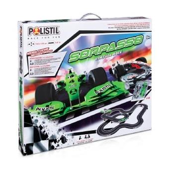 Polistil 96057 WP Formula Racing Auto Pilot Slot Car Set 1:43