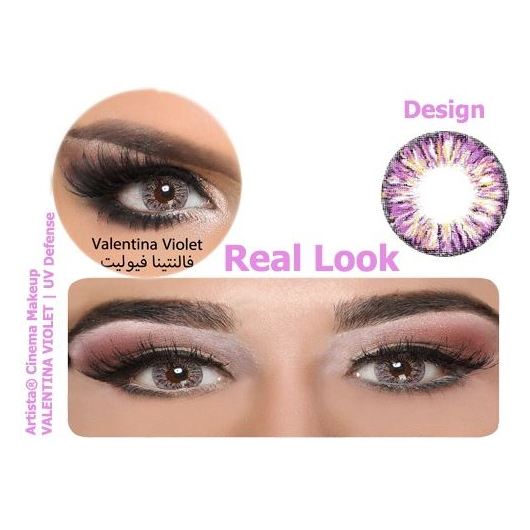 Artista 8877 Clear Lens Valentina Violet Artista 8877 Clear Lens Valentina Violet