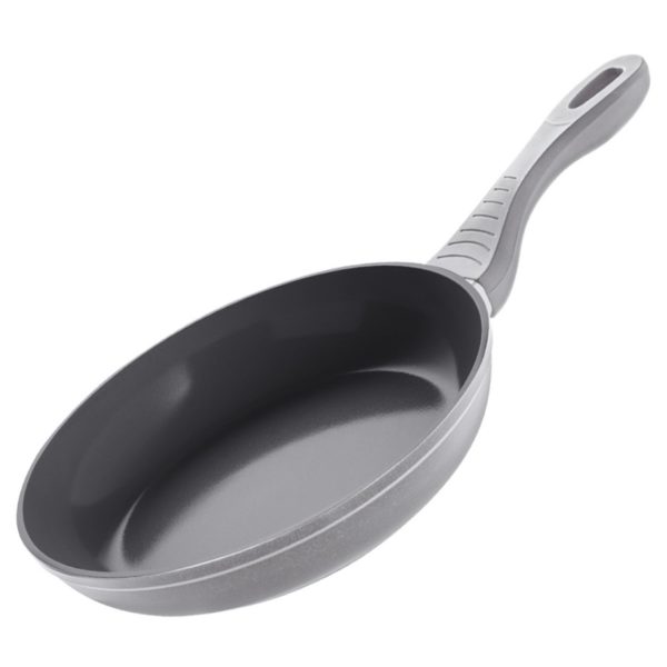 Lamart Cast Ceramic Frypan 22cm Silver/Black LT1086 Lamart Cast Ceramic Frypan 22cm Silver/Black LT1086