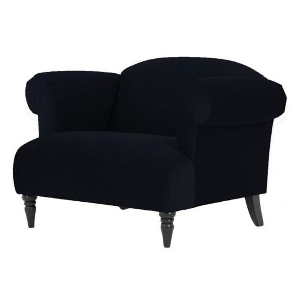 Buy Galaxy Design Claudia Love Single Seat Sofa Black Price