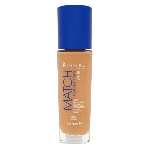 Rimmel London 4402 Match Perfection Foundation Bronze 30ml Rimmel London 4402 Match Perfection Foundation Bronze 30ml
