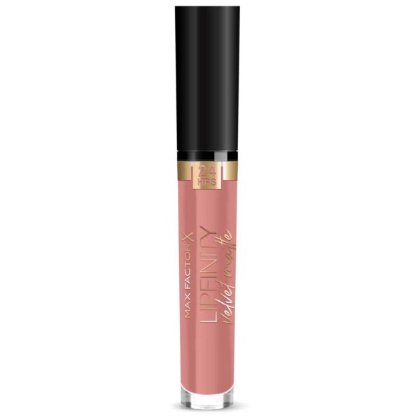 Max Factor Lipfinity Velvet Matte Liquid Lipstick 015 Nude Silk 4ml Max Factor Lipfinity Velvet Matte Liquid Lipstick 015 Nude Silk 4ml