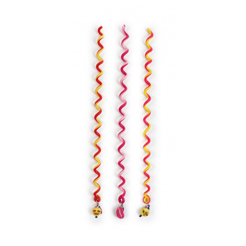 Spaghetti Headz Emoji Love 3 Pack Neon
