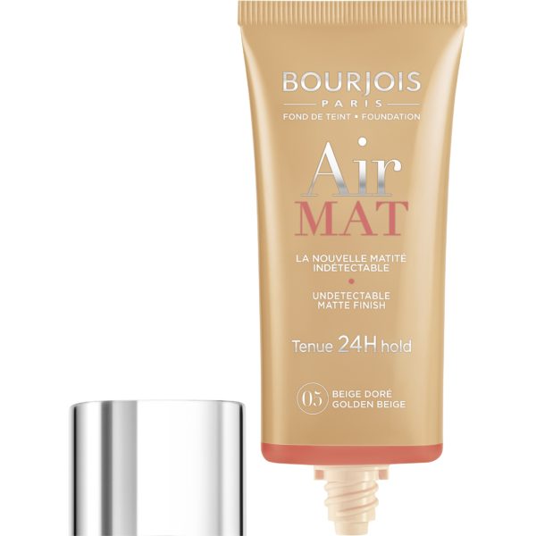 Bourjois, Air Mat 24H. Foundation. 05 Golden beige Bourjois, Air Mat 24H. Foundation. 05 Golden beige
