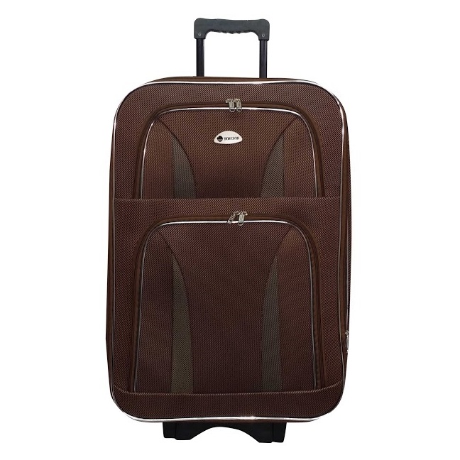 Highflyer Horizon Eva Nylon Soft Luggage Trolley Bags 4Pc Travel Set Coffee