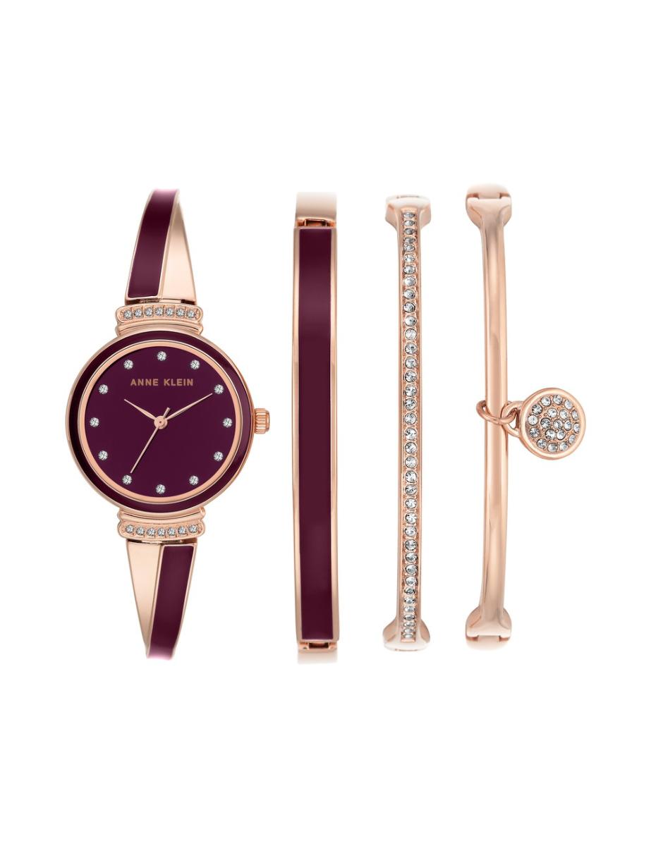 Anne Klein Ak2716rbst Rose Gold Quartz Ladies Watch Desertcart UAE