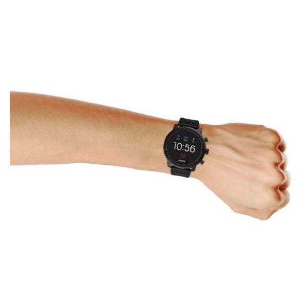 Fossil Gen4 Smartwatch Black Silicone Fossil Gen4 Smartwatch Black Silicone