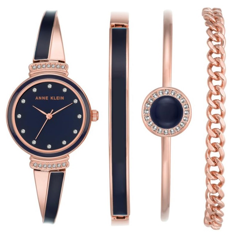 Anne Klein AK2216NRST Rose Gold Quartz Ladies Watch