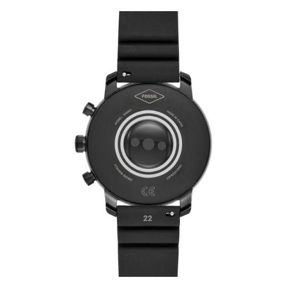 Fossil Gen4 Smartwatch Black Silicone Fossil Gen4 Smartwatch Black Silicone