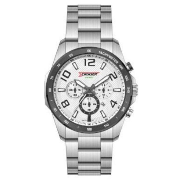 Buy Cruiser C7200-GSWWC Silver Quartz Menâ€™s Watch â€
